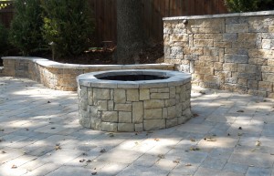 Round firepit  