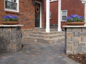 Back entrance stairs        