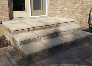 Patio steps